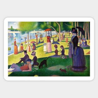 A Sunday on La Grande Jatte Sticker